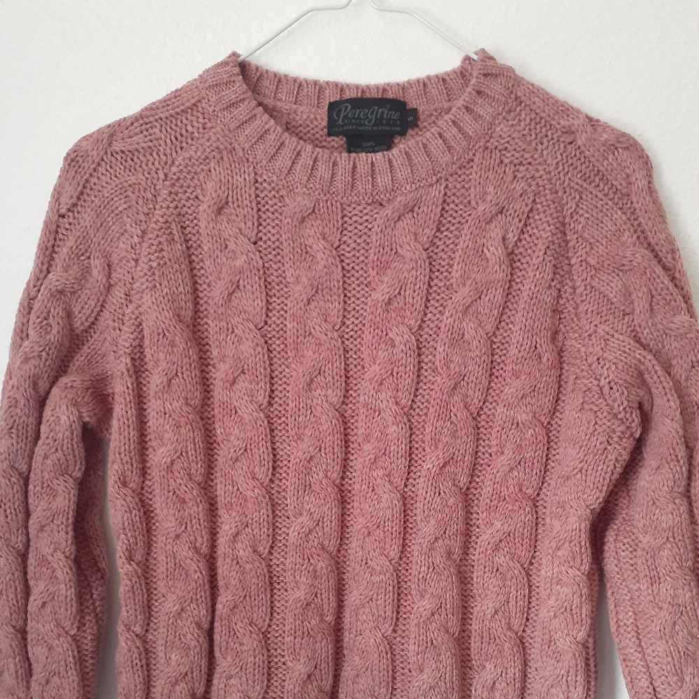 Vintage Peregrine 100% Wool Sweater